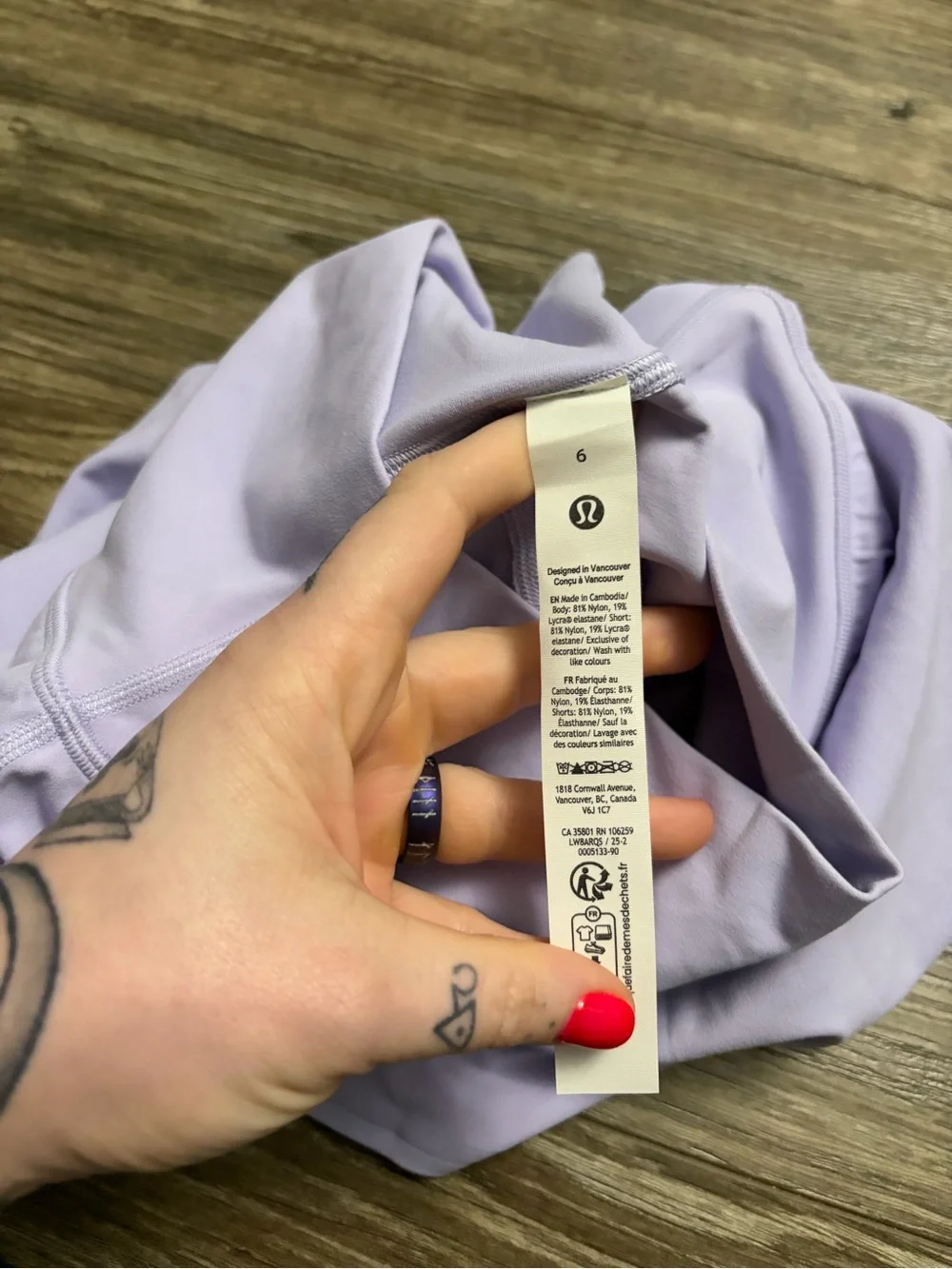 NWOT Lululemon Align High-Rise Skirt *16” *Long (Lavender Frost) Size 6